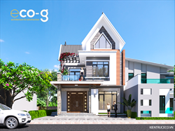 biệt thự hiện đại 3 tầng - mr thi